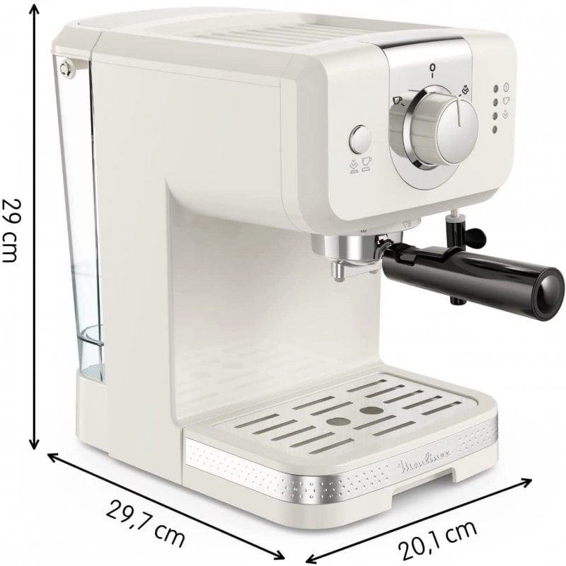 Kaffeemaschine Espresso Moulinex XP330A10 1,5L 15bar manuell mit Dampfdüse
