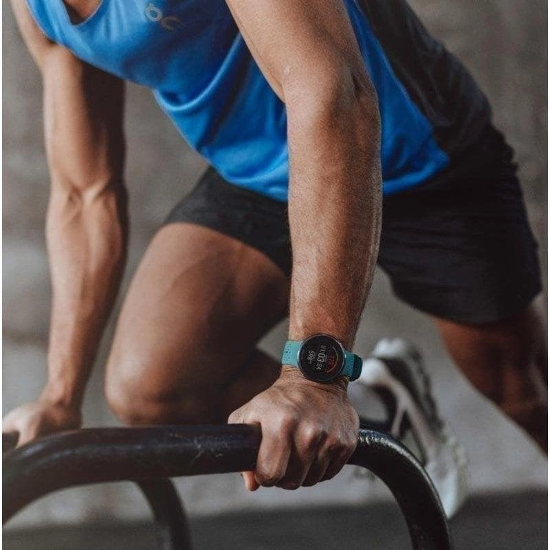 Polar Pacer Pro Bluetooth GPS 45mm MIP Grau S/L Wasserdicht 5ATM Pulsmesser Schlaftracking