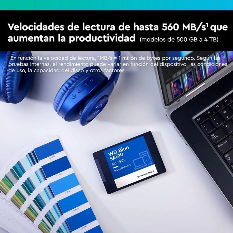 WD Blue SA510 2,5 Zoll 1 TB SSD SATA 3