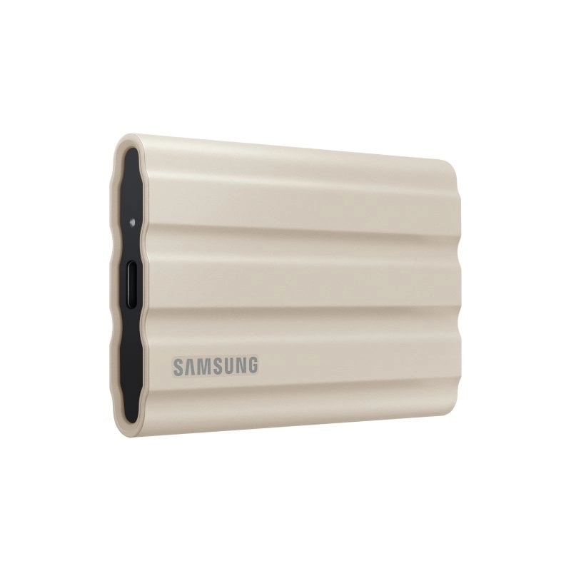 Samsung T7 Shield SSD-Festplatte 1 TB USB-C Beige
