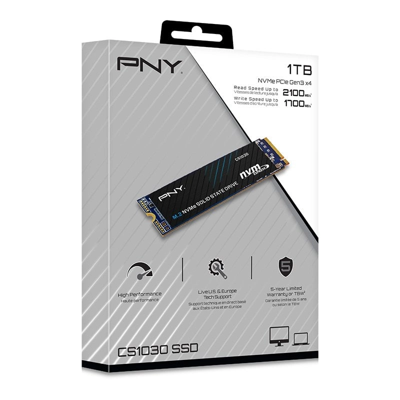PNY CS1030 1 TB SSD M.2 PCIe NVMe 3D NAND