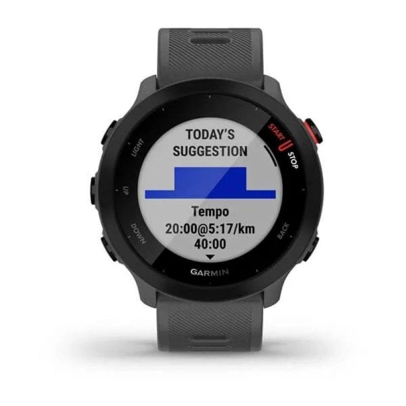Garmin Forerunner 55 GPS 42mm MIP Grau Herzfrequenzmonitor 5ATM Wasserdicht