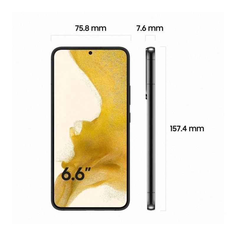 Samsung Galaxy S22 Plus 5G 128 GB Schwarz EU-importierte Version