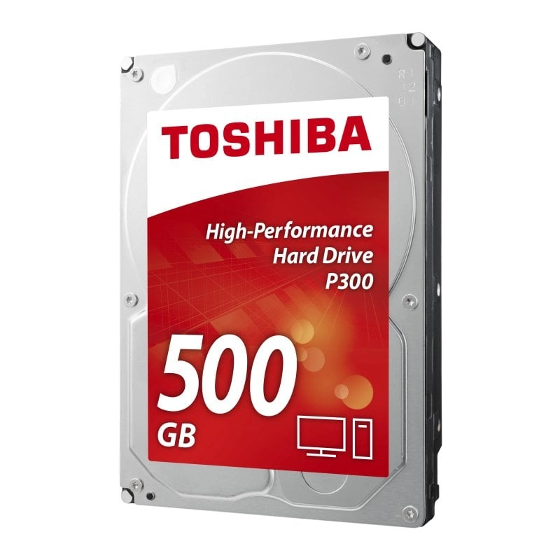 Toshiba P300 500GB Interne Festplatte 7200 RPM 64 MB 3.5" Serial ATA III