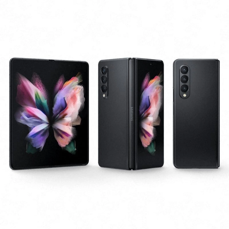 Samsung Galaxy Z Fold3 5G SM-F926B 19,3 cm (7.6") Dual-SIM Android 11 USB Typ-C 12 GB 512 GB 4400 mAh Schwarz