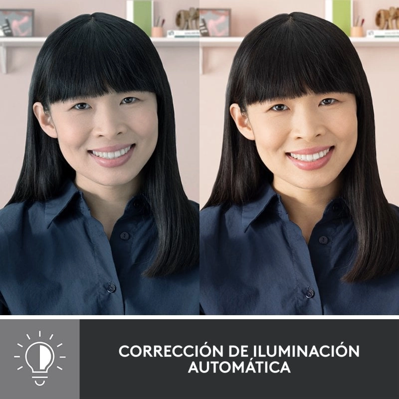 Logitech Brio 300 Webcam FullHD Rohweiß