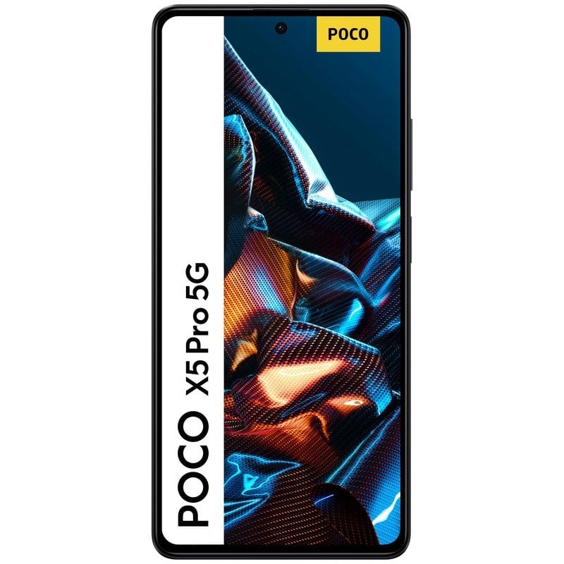 POCO X5 Pro 5G 8/256 GB Schwarz entsperrt + USB-C-auf-Klinkenkabel