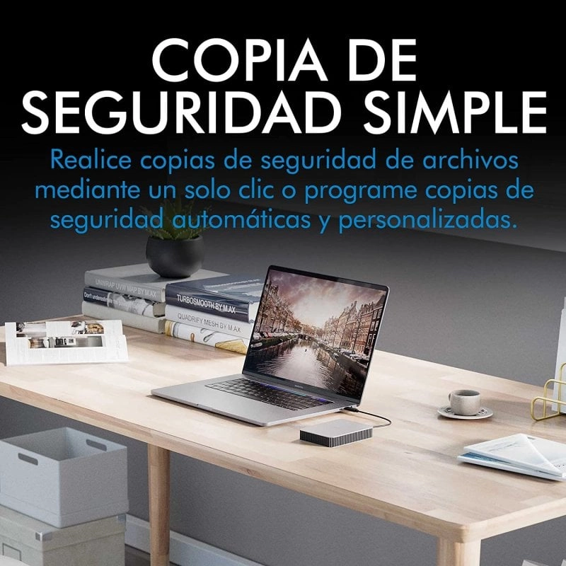 LaCie Mobile Drive (2022) Externe Festplatte 5 TB 2.5" USB Typ-C 3.2 Gen 1 (3.1 Gen 1) Silber