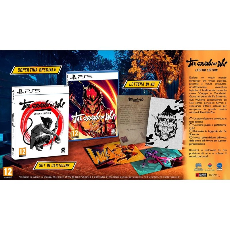 Die Crown of Wu Legend Edition PS5