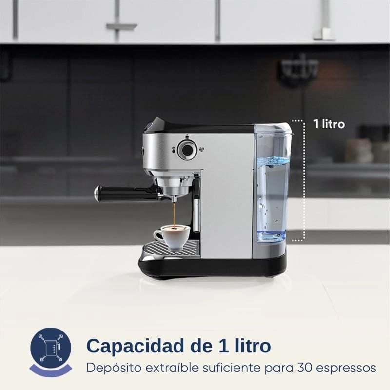 Origial BARISTAEXPERT 19 Espressomaschine, 19 Stangen, Edelstahl