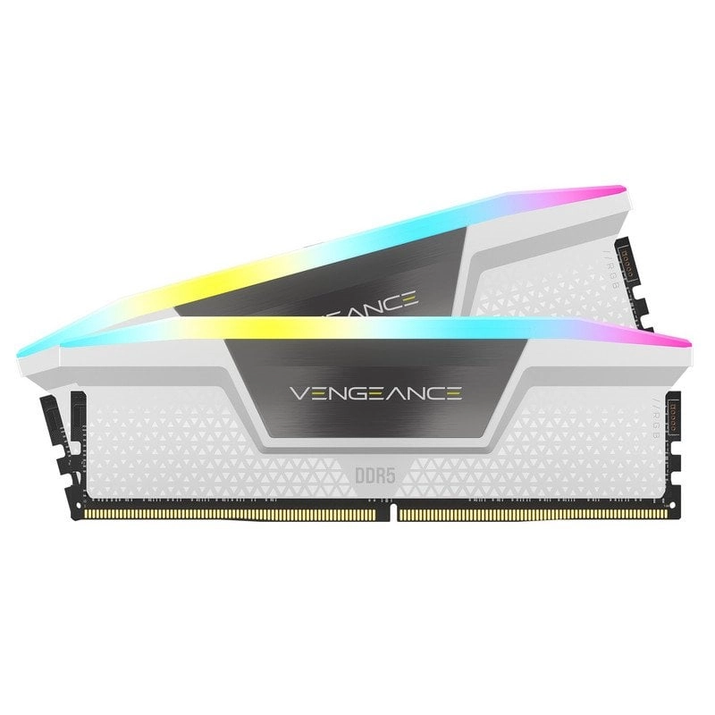 Corsair Vengeance RGB DDR5 6400 MHz PC5-51200 32 GB 2 x 16 GB CL36 Weiß