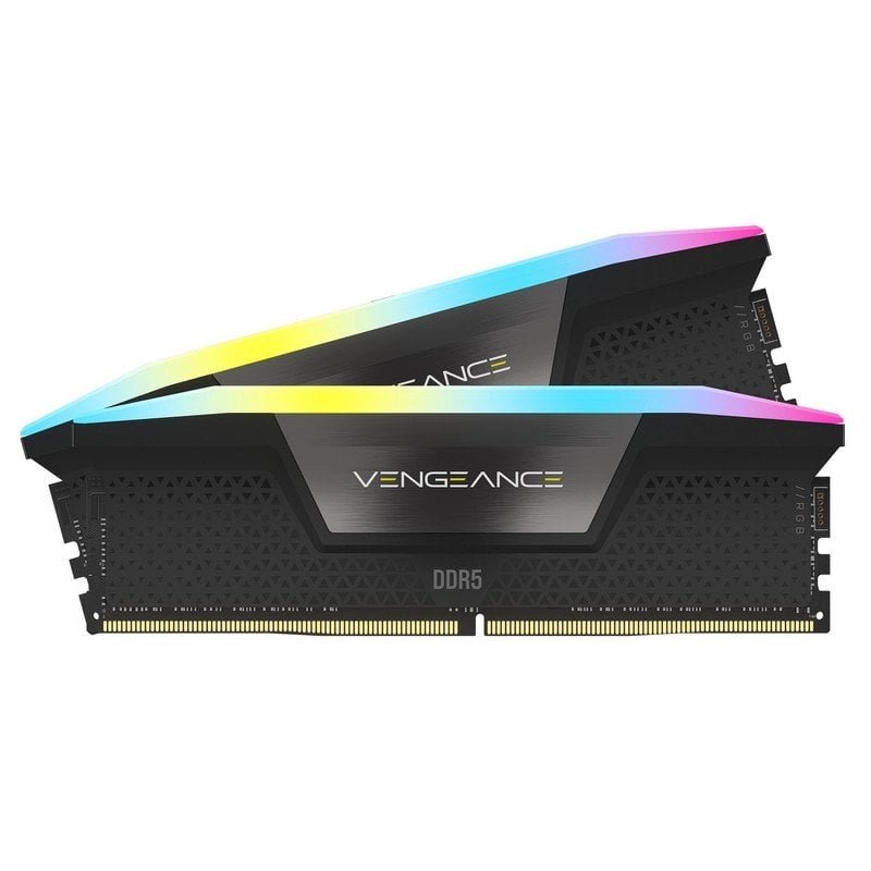 Corsair Vengeance RGB DDR5 6000 MHz PC5-48000 64 GB 2 x 32 GB CL30 Schwarz