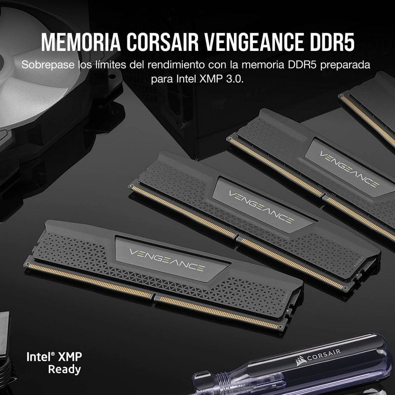 Corsair Vengeance DDR5 6400 MHz PC5-51200 32 GB 2 x 16 GB CL32 Schwarz