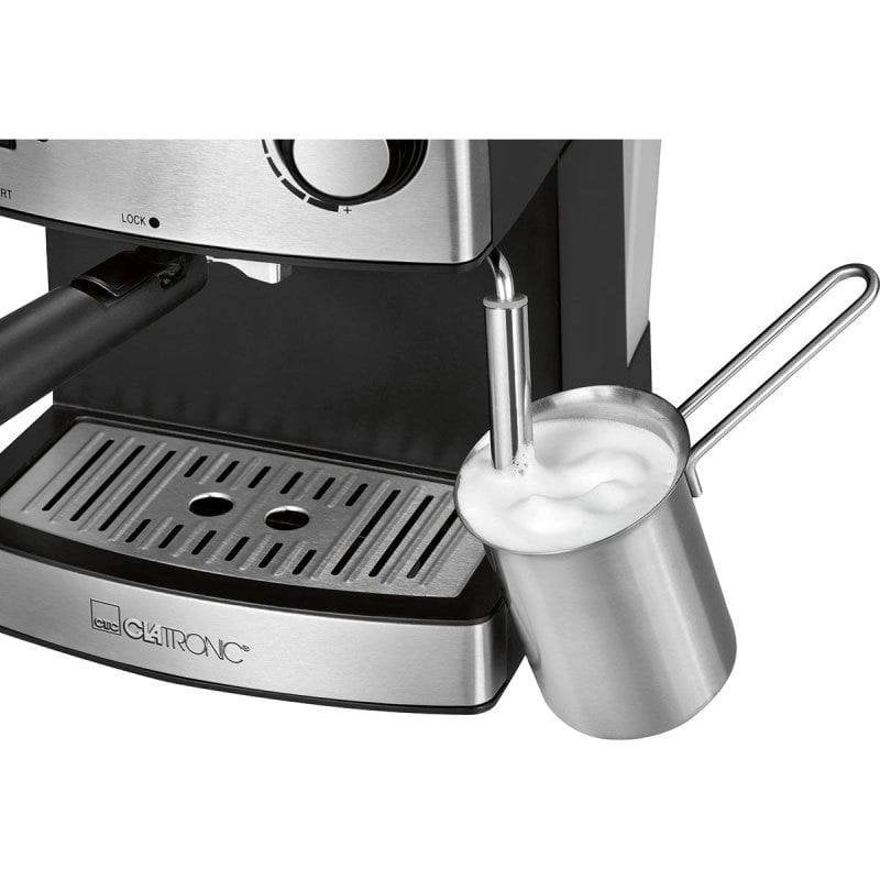 Kaffeemaschine Espresso Clatronic ES 3643 1,6L 15 bar mit Milchaufschäumer
