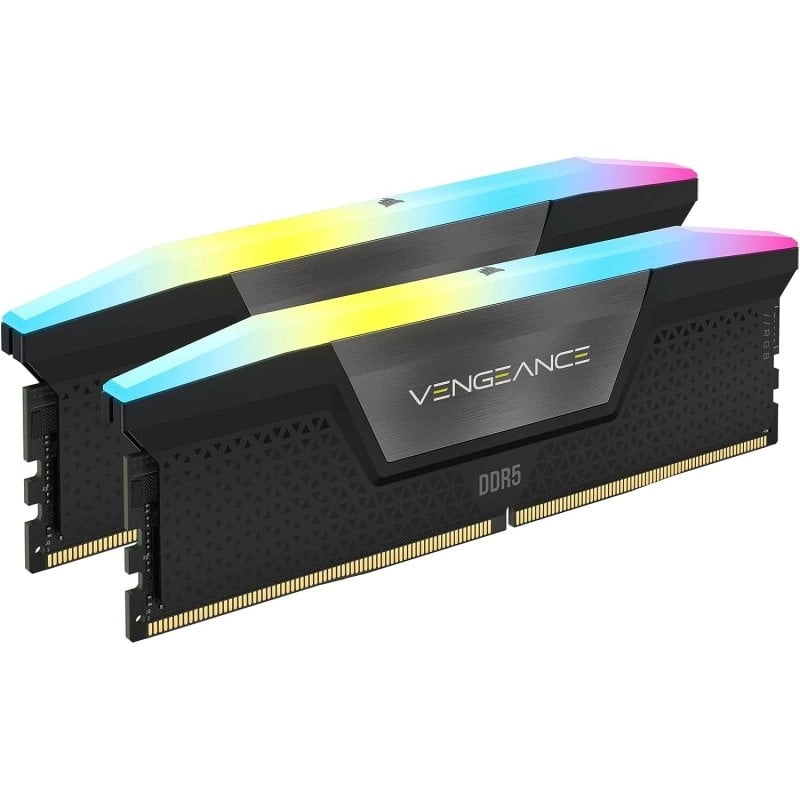 Corsair Vengeance RGB DDR5 6000 MHz 32 GB 2 x 16 GB CL30 Schwarz