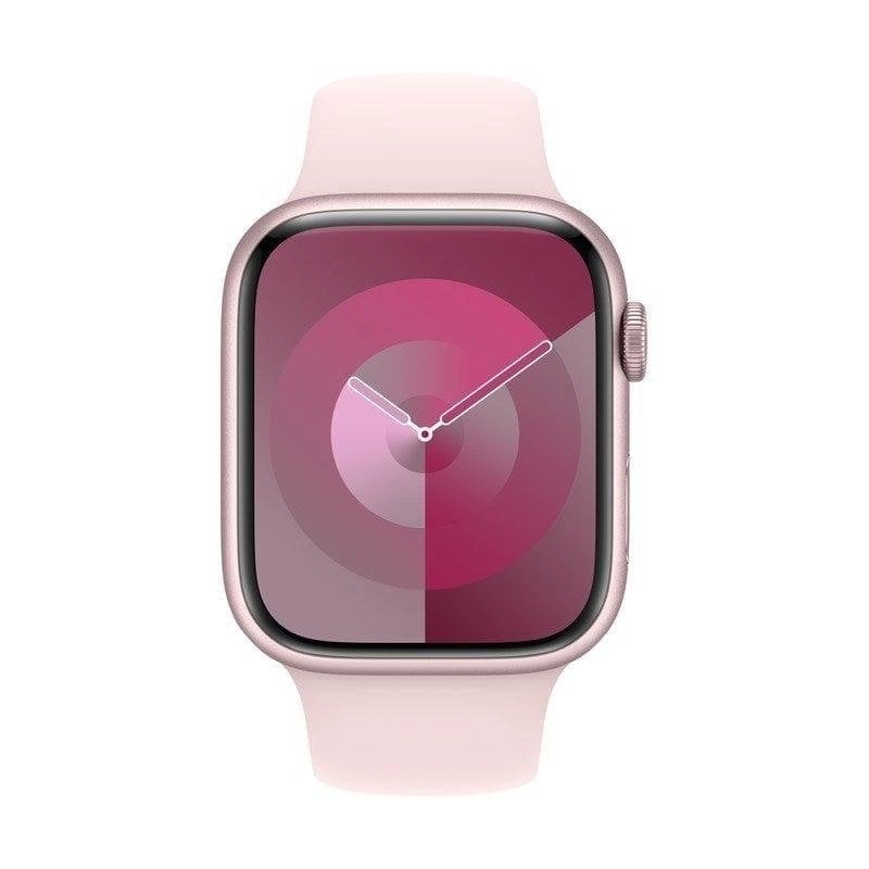 Apple Watch Series 9 GPS + Cellular 41mm Retina OLED Pink S/M Wasserfest IP6X SpO2 Puls Sleep NFC