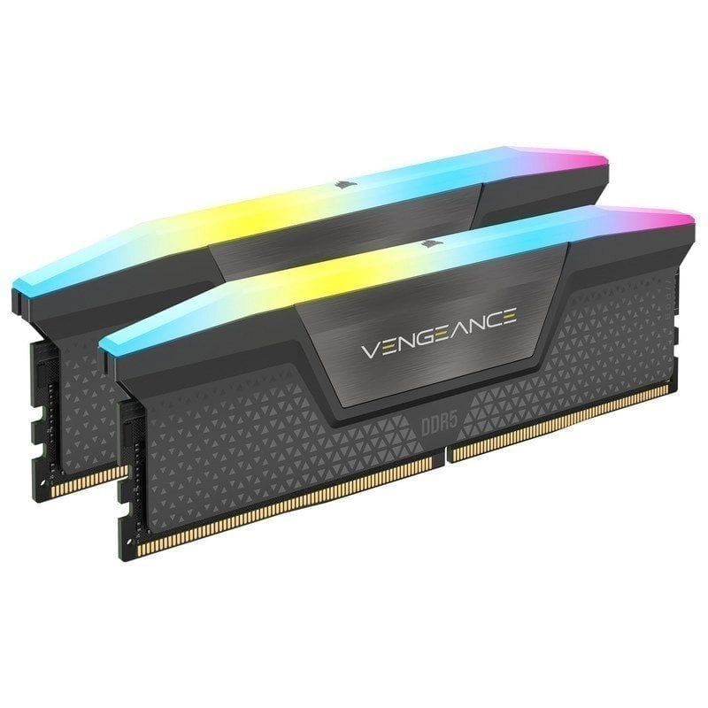 Corsair Vengeance RGB DDR5 6000 MHz 32 GB 2 x 16 GB CL36 Arbeitsspeicher, Dual AMD EXPO und Intel XMP