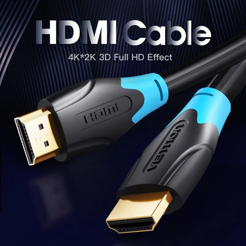 Vention AACBG HDMI 2.0 Kabel 4K Stecker/Stecker 1,5m Schwarz