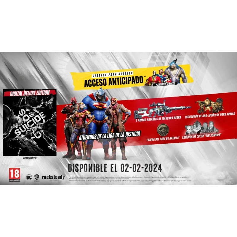 Suicide Squad: Töte die Justice League Deluxe Edition PS5