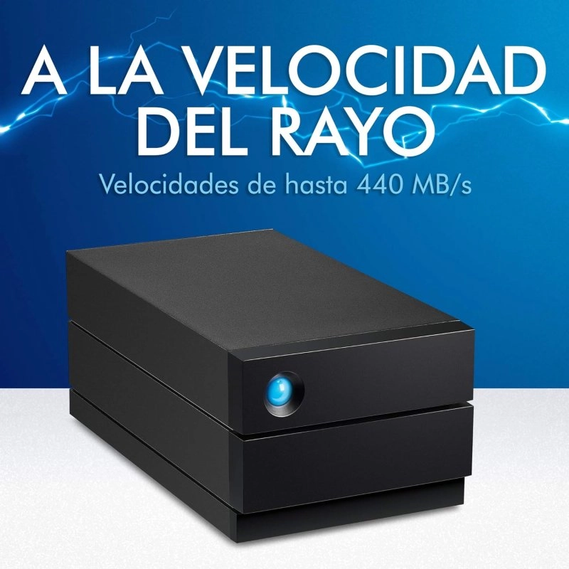 LaCie 2big RAID 8TB Disk-Array Desktop Schwarz