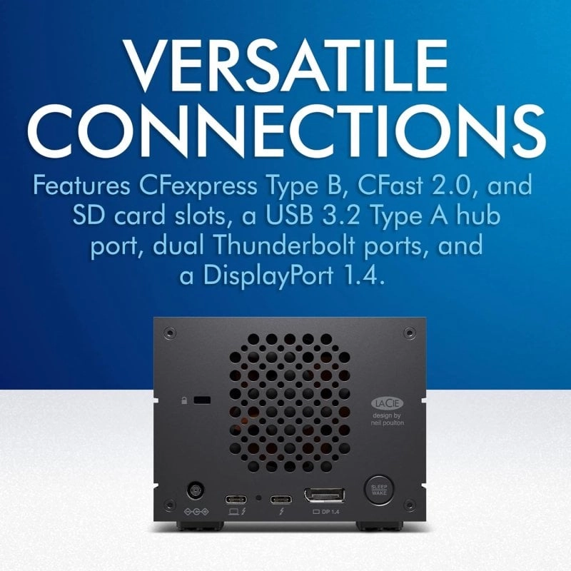 LaCie 2BIG DOCK 28 TB Thunderbolt 4/USB-C