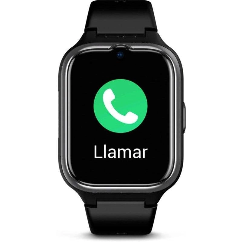 SPC Smartee 4G Senior 4G GPS 42mm IPS Schwarz IP68 SpO2 Herzfrequenzmessung SOS-Taste