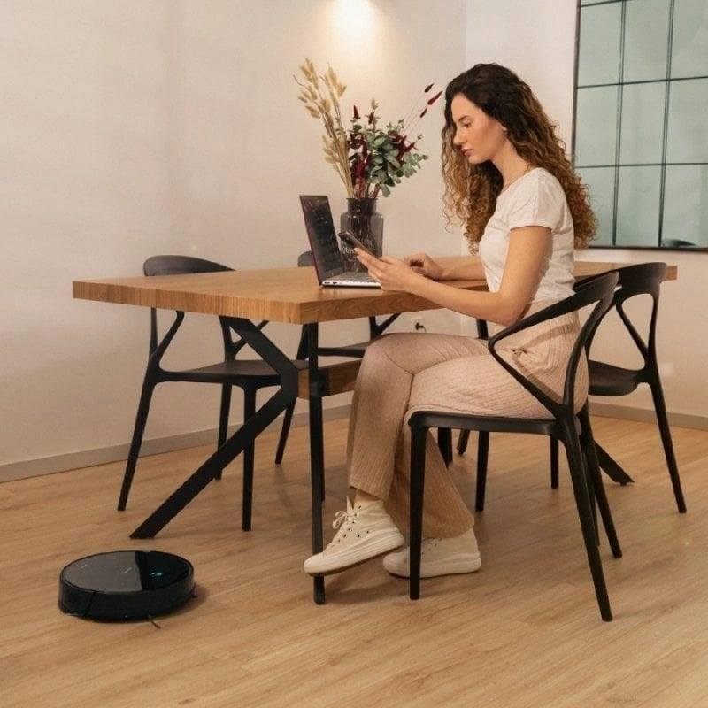Saugroboter mit Wischfunktion Cecotec Conga Connected Gyro Navigationsklasse Gyroskop 2.100 Pa App-Steuerung