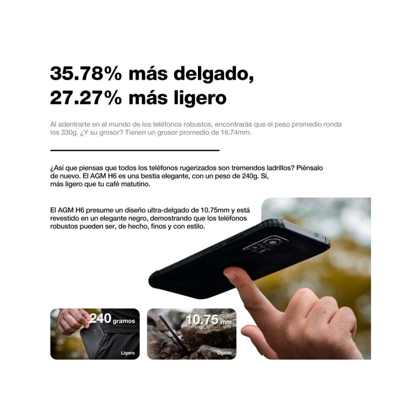 AGM H6 Lite 4G 4/128 GB Grau