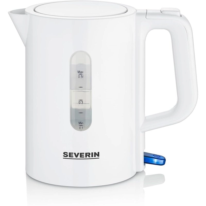 Severin WK 3462 Reisewasserkocher 0,5L 1100W weiß