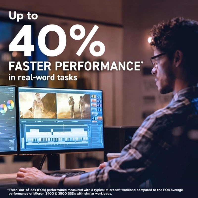 Crucial® T705 2 TB PCIe Gen5 NVMe M.2 SSD