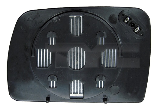 TYC Außenspiegelglas 303-0123-1 Spiegelglas,Spiegelglas, Außenspiegel BMW,X5 (E53)