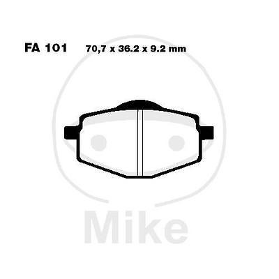 Bremsbeläge EBC TT vorne für Yamaha DT 80 LC 2 Bj. 1985-1997 Typ 53V