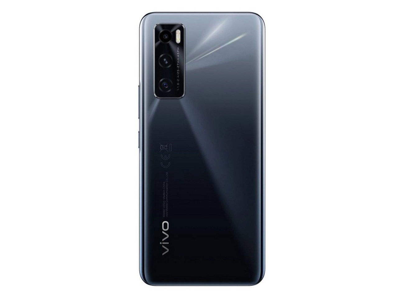 Vivo Y70 schwarz|128 GB interner Speicher | 8GB Arbeitsspeicher | Dual-SIM | 6,4 Zoll  Full HD, Android 10 Smartphone | Triple Kamera mit 48 MP | Schwarz