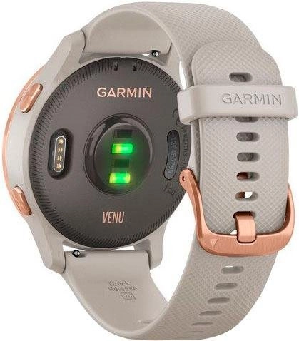 Garmin Venu|Sportuhr mit Band|Silikon|Handgelenkgröße: 125-190 mm|Anzeige 3 cm (1.2)"