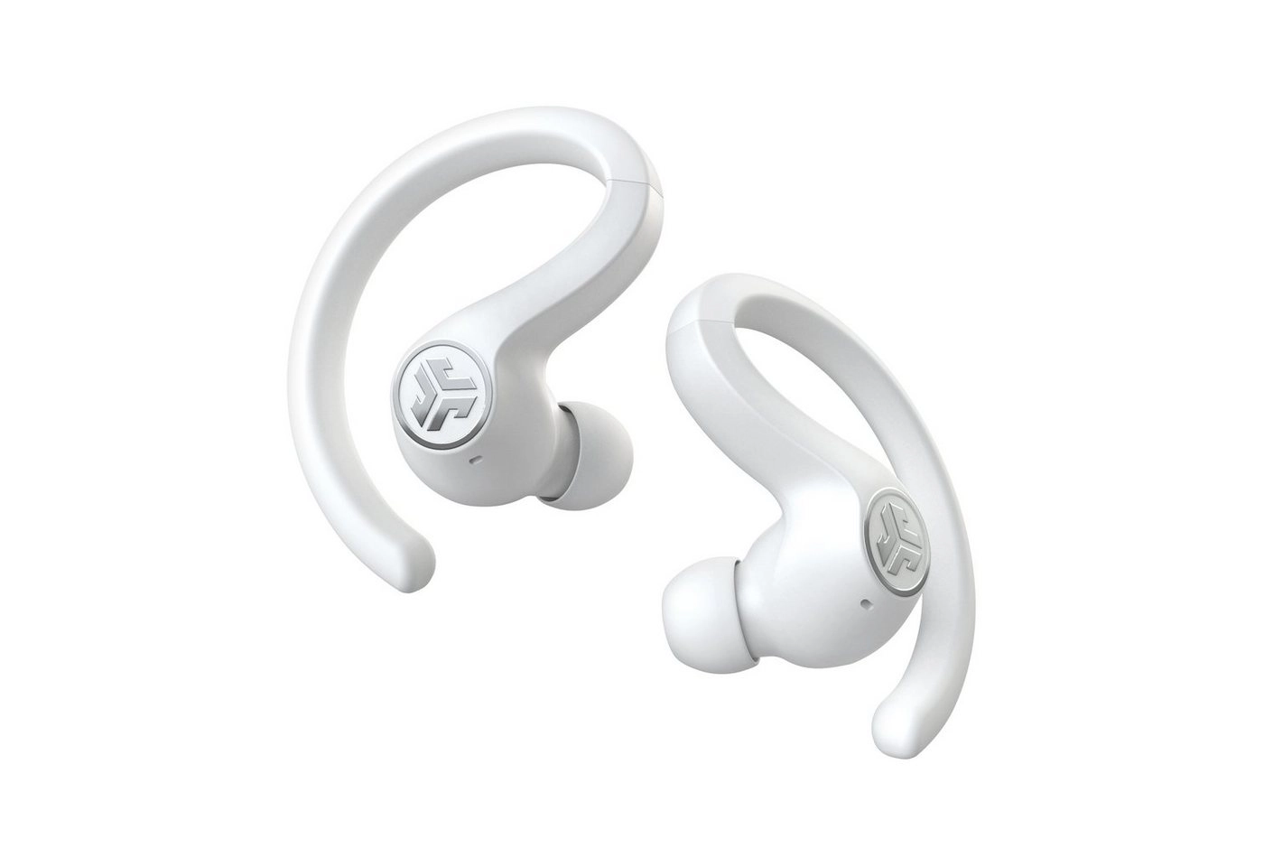 JBuds Air Sport True Wireless Earbuds Weiß | Bluetoothkopfhörer | Ladeetui | 35+ Std. | IP66 Schweißbeständig | JLab Balance | JLab Signature | JLab Bassboost