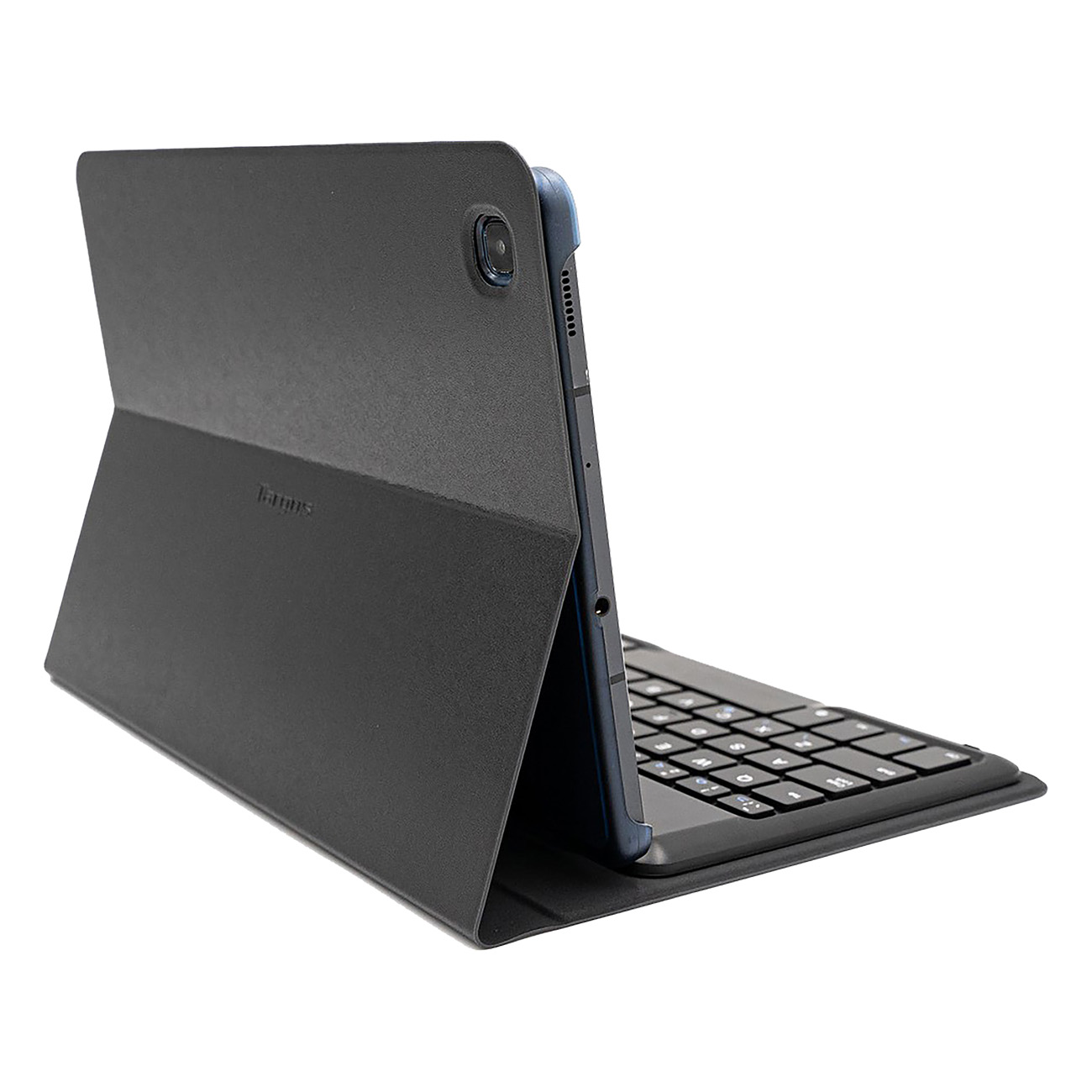 Samsung Targus Slim Keyboard Case für Tab S6 Lite | USB Type-C | Frontcover aus Kunstleder | QWERTY Tastatur