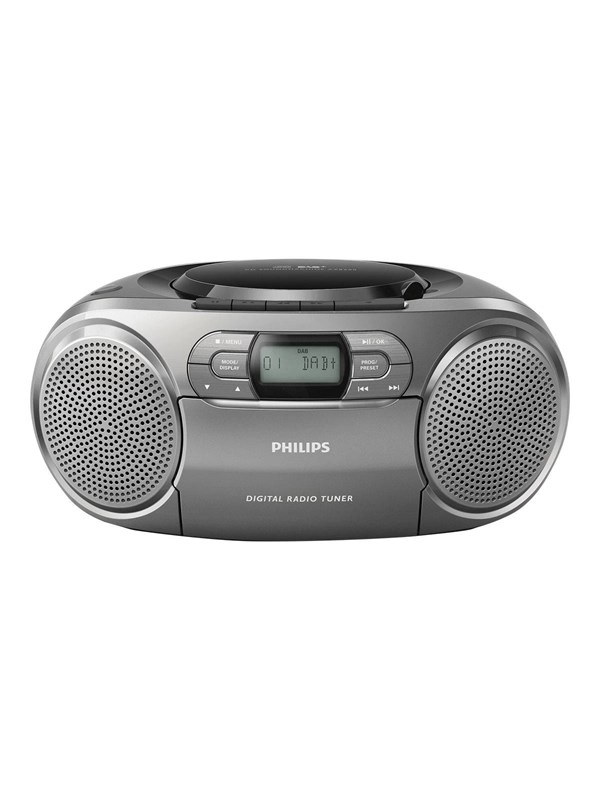 Philips AZB600/12 | Radio | DAB+ | DAB | UKW | CD | Kasseten | Dynamic Bass Boost | CD Shuffle | Audio-in 3.5mm  