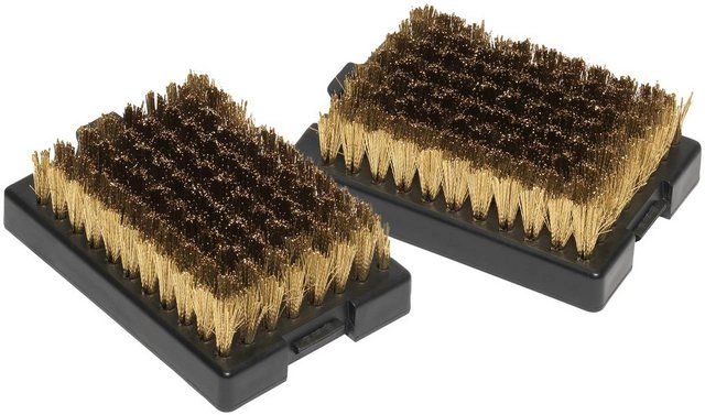 Grillbürste, OUTDOORCHEF, (2-tlg), Ersatzköpfe, 2 Stück, BxL: 6x8,8 cm