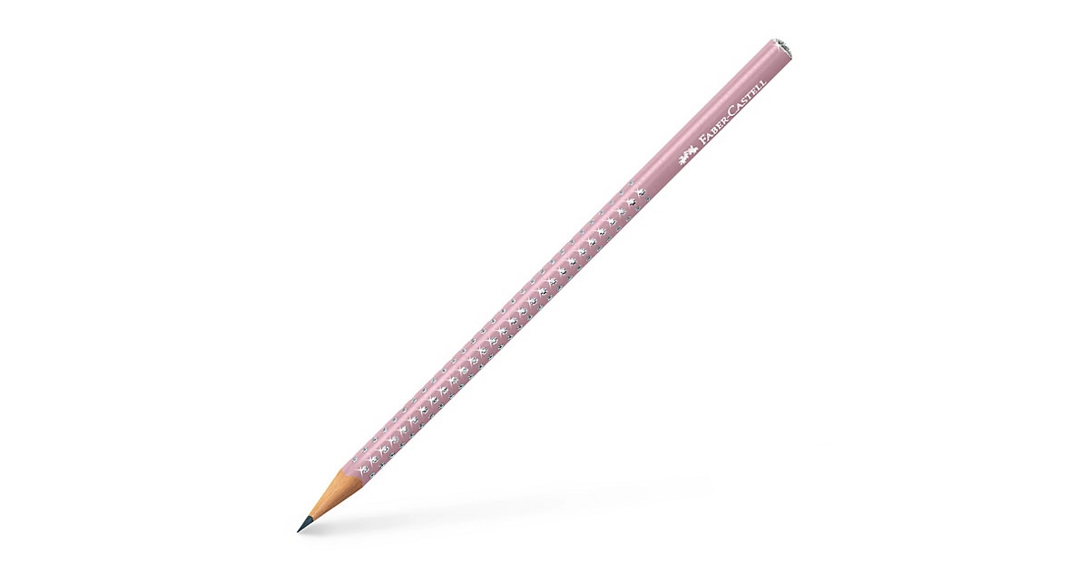 Faber-Castell Bleistifte und Anspitzer Schreibset Sparkle rosa/coconut milk