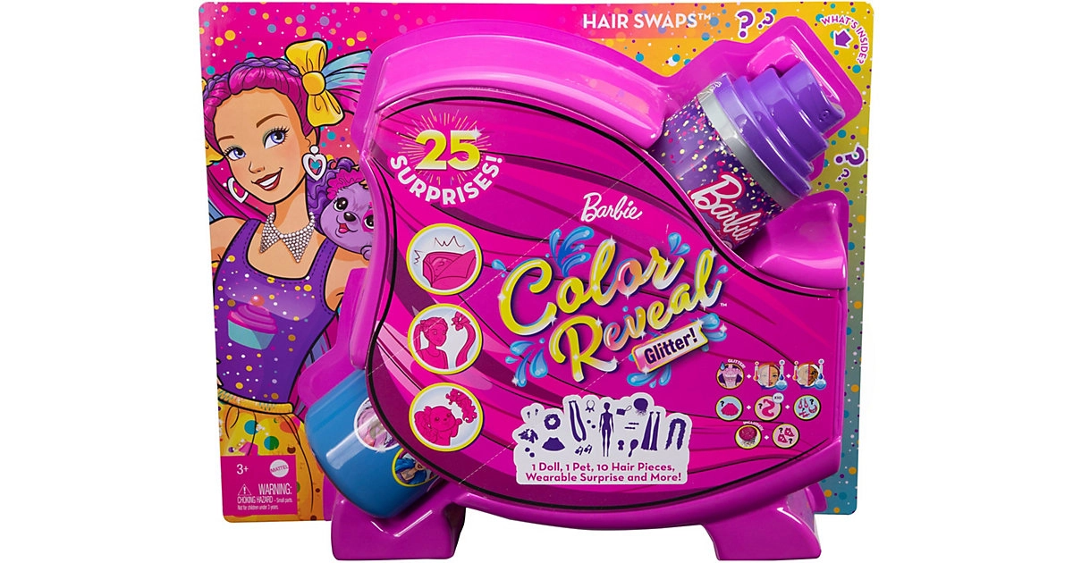 Barbie Color Reveal Hair Feature Spielset - Cupcake
