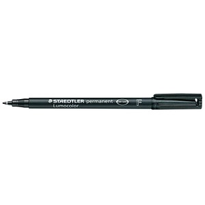 Staedtler Lumocolor permanent Universalstift F schwarz