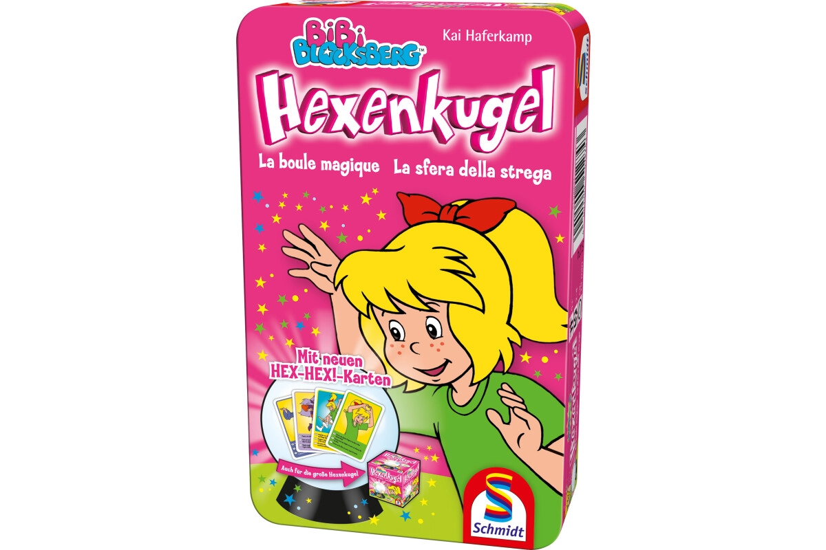 Schmidt Spiele 51274 Bibi Blocksberg, Mini-Hexenkugel