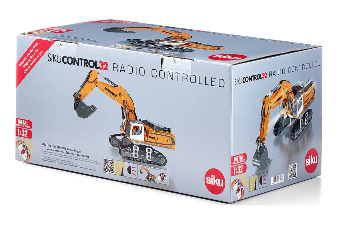 SIKU 6740 Liebherr R980 SME Raupenbagger Fernsteuermodul Radio Controlled