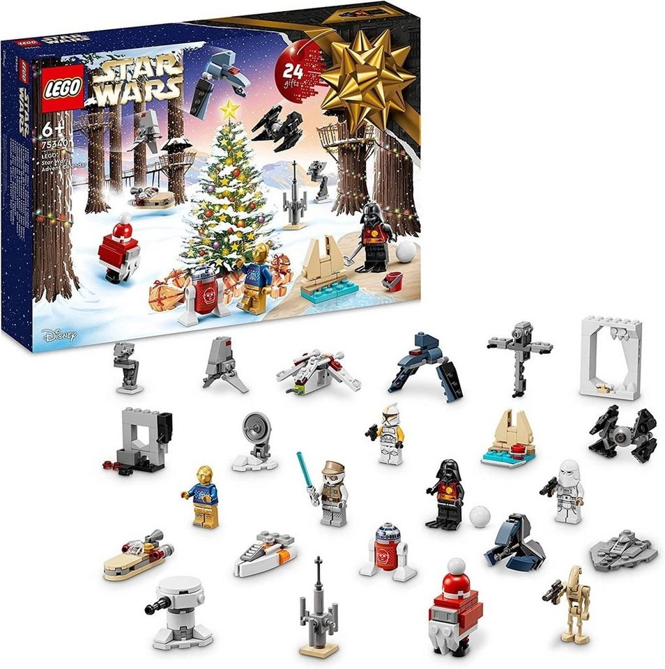 LEGO® Star Wars™ Adventskalender (75340); Bauset; faszinierendes Kinderspielzeug (329 Teile)