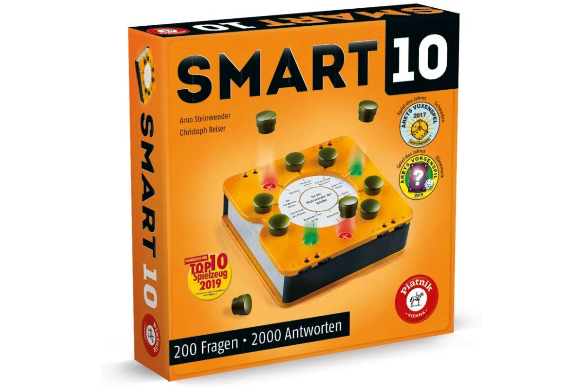 Smart 10 Das revolutionäre Quizspiel für 2-8 Spieler ab 10 Jahren