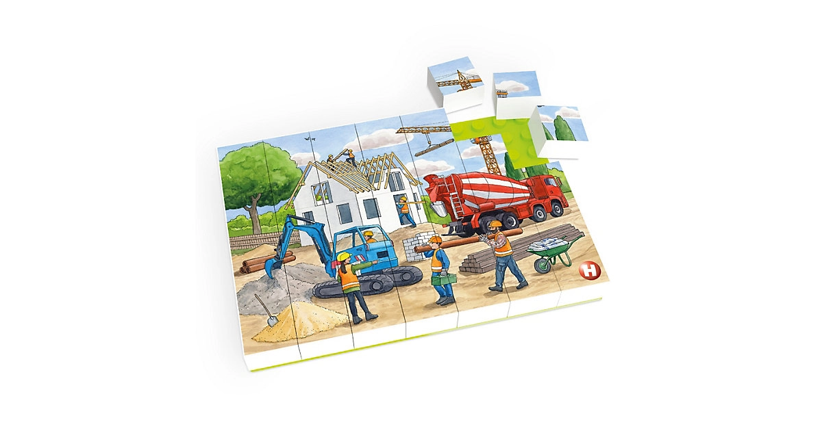 Hubelino® Puzzle 410207 Auf der Baustelle (35-teilig)
