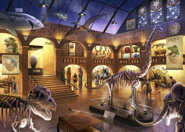 Ravensburger 12925 Exit Kids Puzzle Im Naturkundemuseum - 368 Teile, ab 9 Jahren