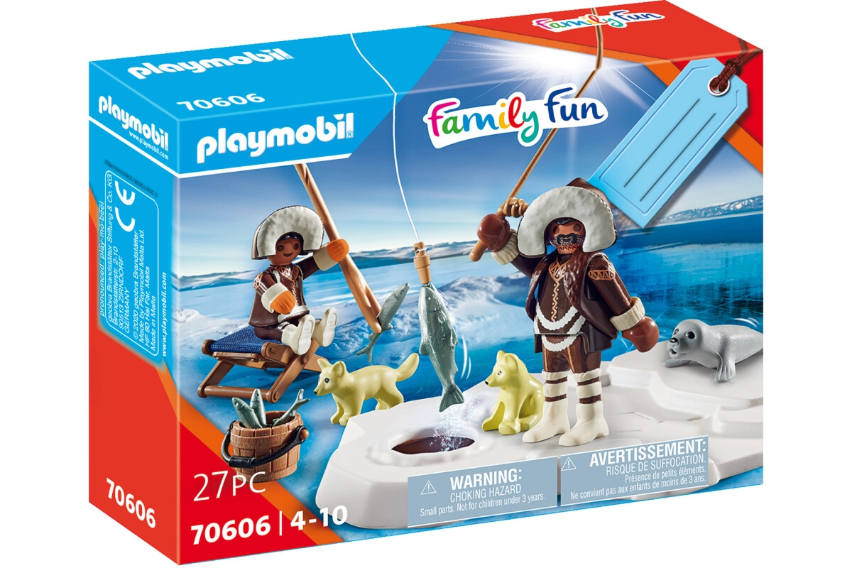 PLAYMOBIL® 70606 Geschenkset Eisangler
