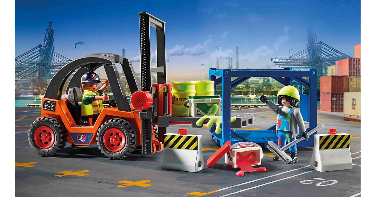 PLAYMOBIL® 70772 Gabelstapler mit Fracht