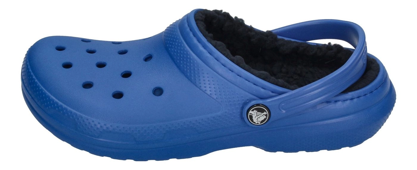 Crocs »Classic Lined Clog« Hausschuh Blue Bolt